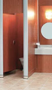 Toilet Washroom cubicles walls