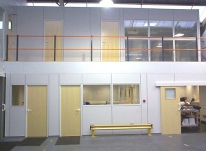 Completed mezzanine