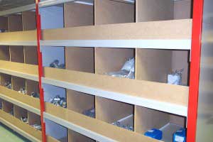 Just Shelving storage bins