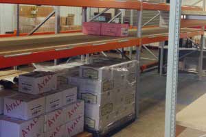 Industrial pallet racking