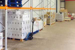 Industrial pallet racking