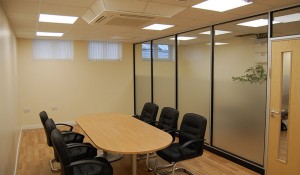Choice Homes boardroom installation