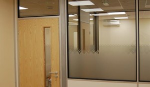 Office partioning at Choice Homes in London