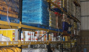 Pallet racking installation, Norwich