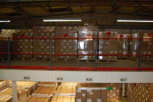 Mezzanine flooring installation